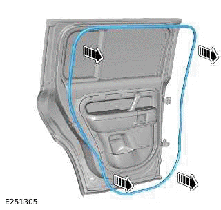 Rear Door Weatherstrip